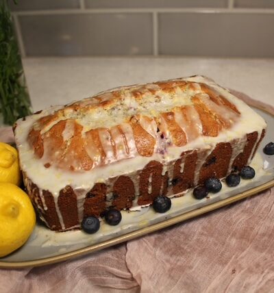 Lemon Blueberry Poppy Loaf