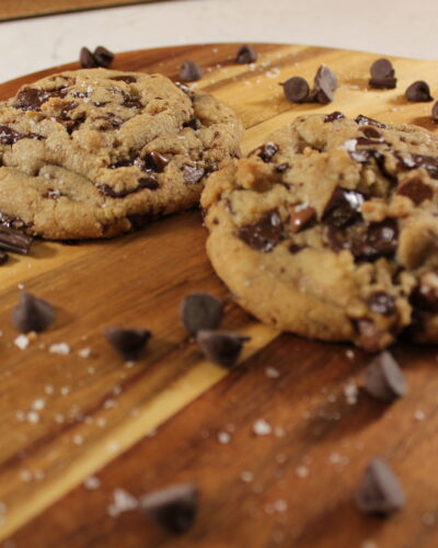 Brown Butter Triple Chocolate Chunk Cookie