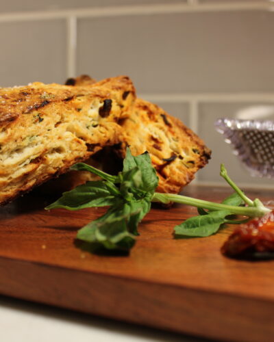 Tuscan Garden Parmesan Scone